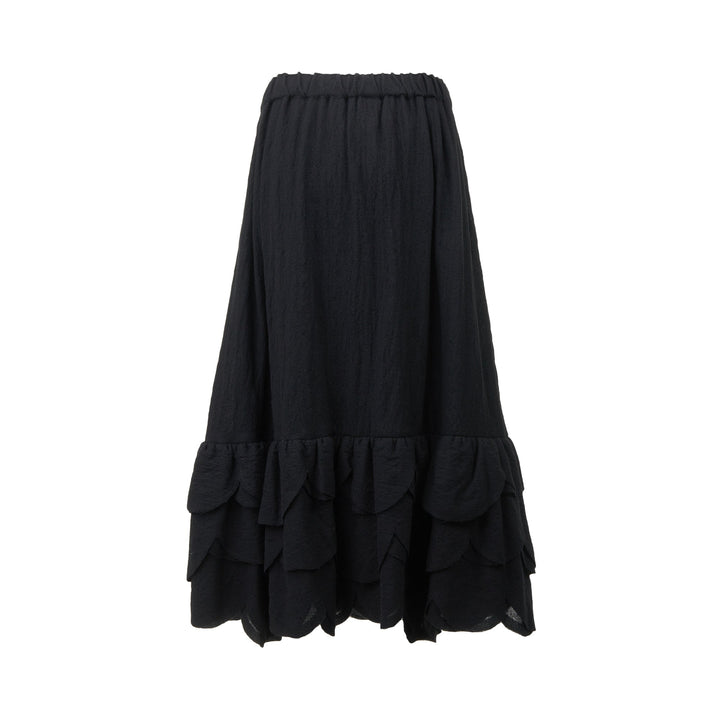 Wool Nylon Milled Skirt