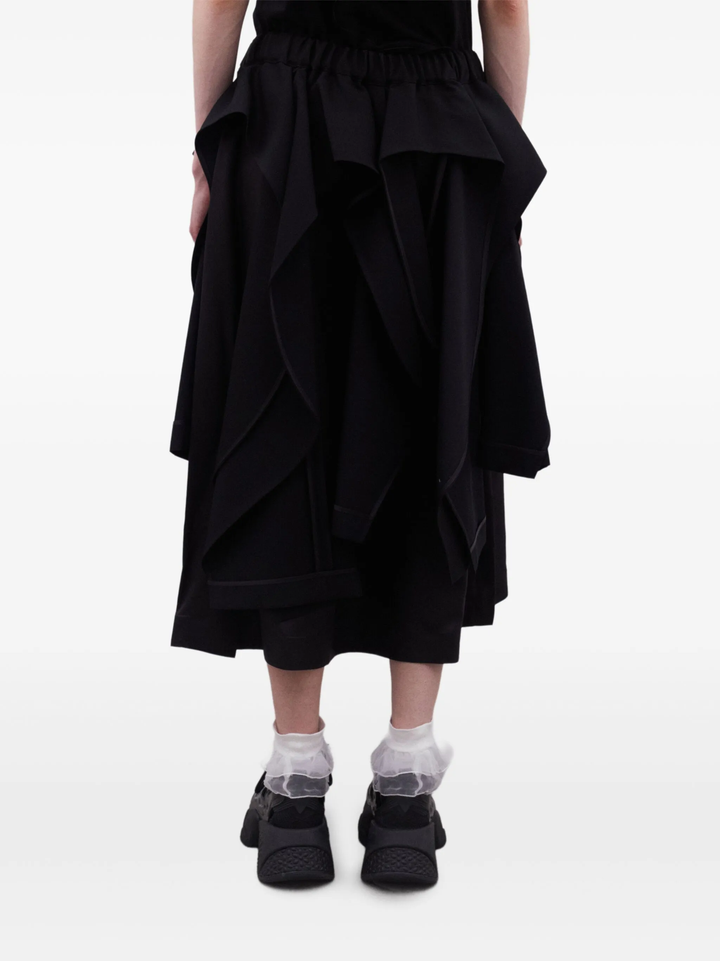 Wool Gabardine Skirt