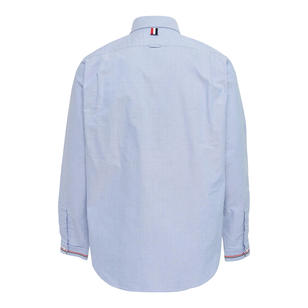 Straight Fit Shawl Collar Shirt