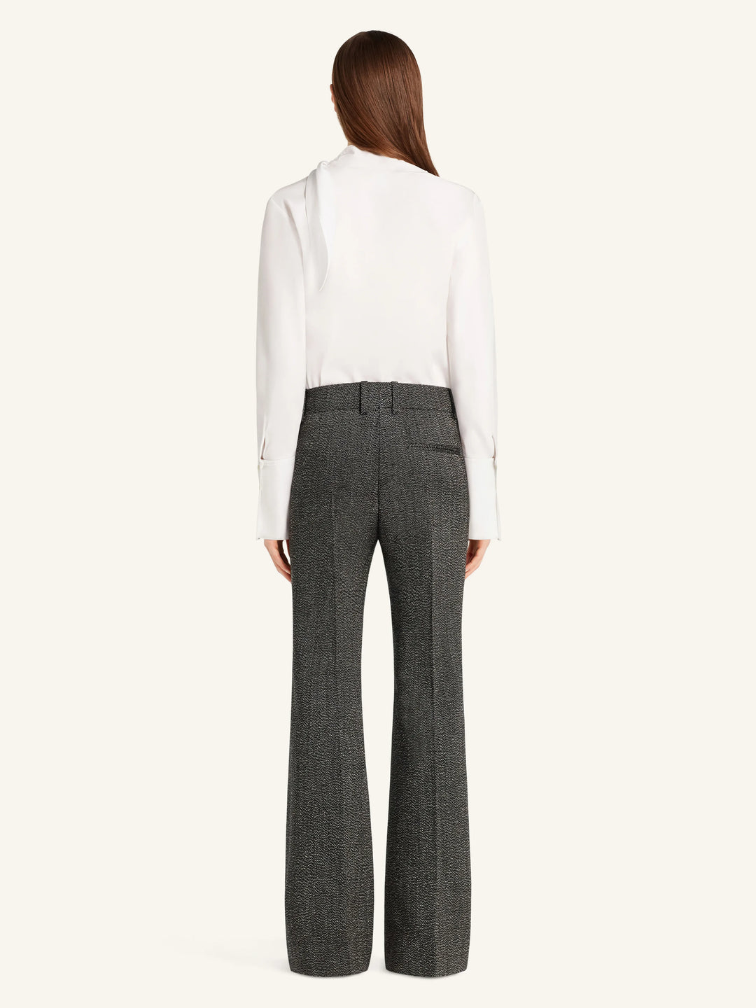 Knotted Poplin Blouse