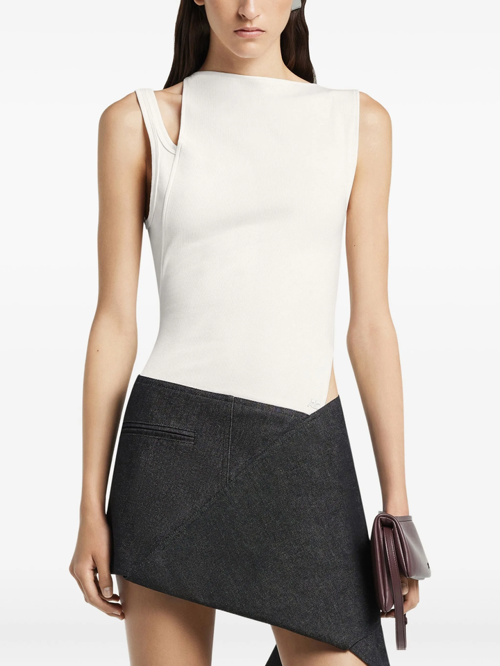 Transverse 90's Rib Top