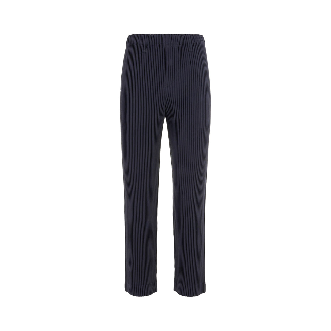 Basic Straight Pleated Pants