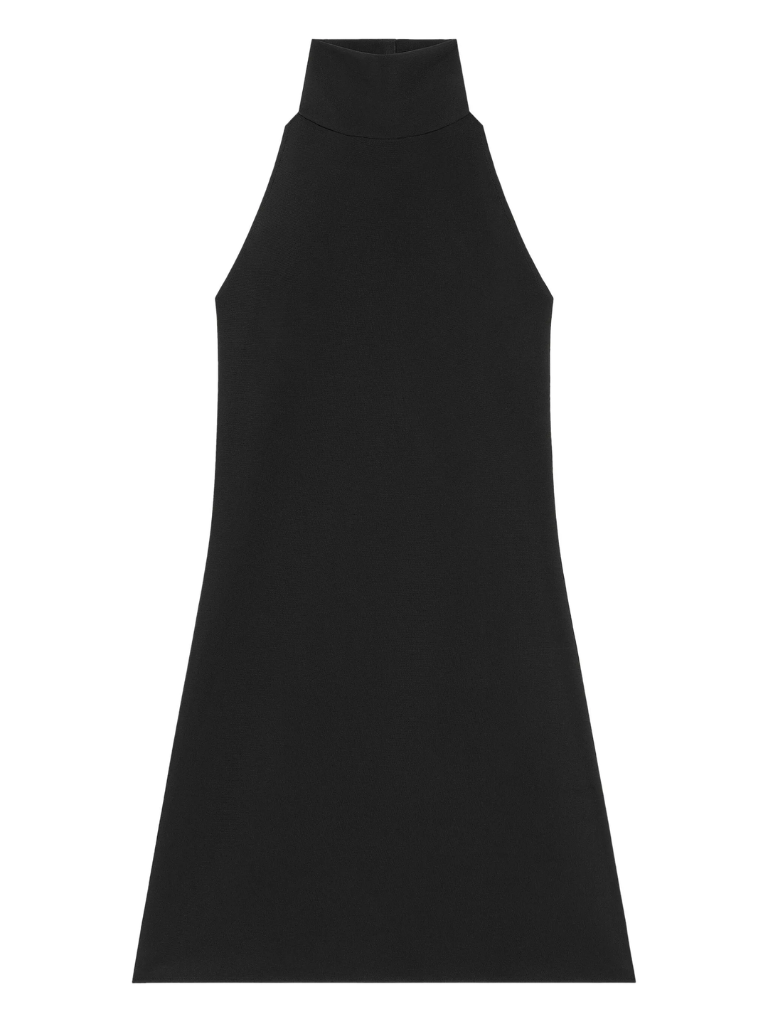 Mockneck Jersey Dress