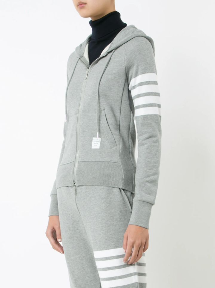 Classic Loopback 4-Bar Full Zip Hoodie