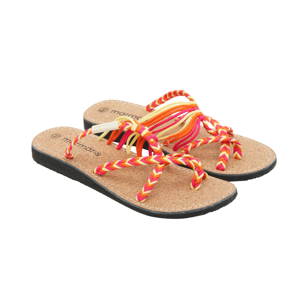 Seaside Tropical Flat Sandals