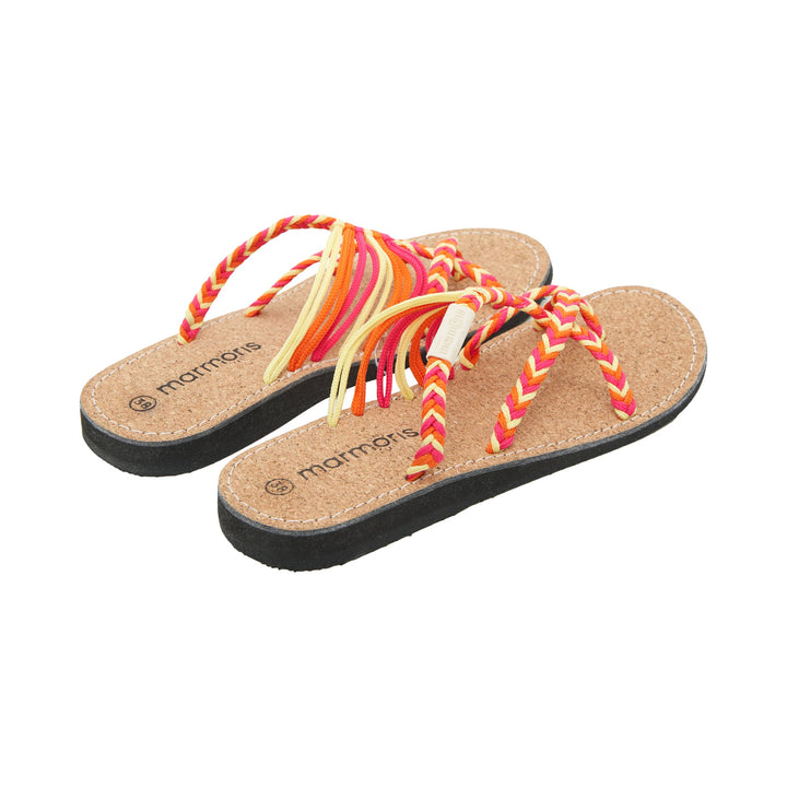 Seaside Tropical Flat Sandals
