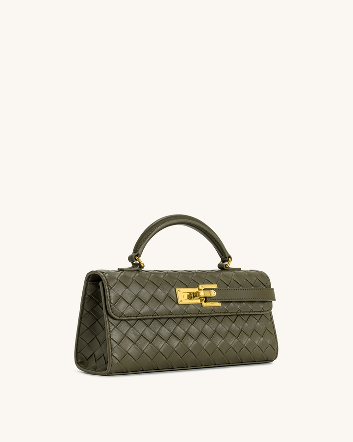 Keyla Weave Texture Top Handle