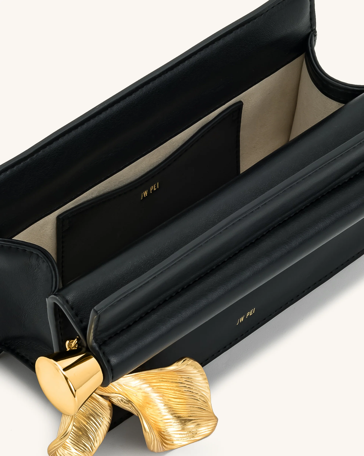 Holly Metal Pendant Embellished Clutch