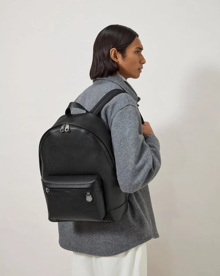 Heritage Zipped Backpack Small Classic Grain