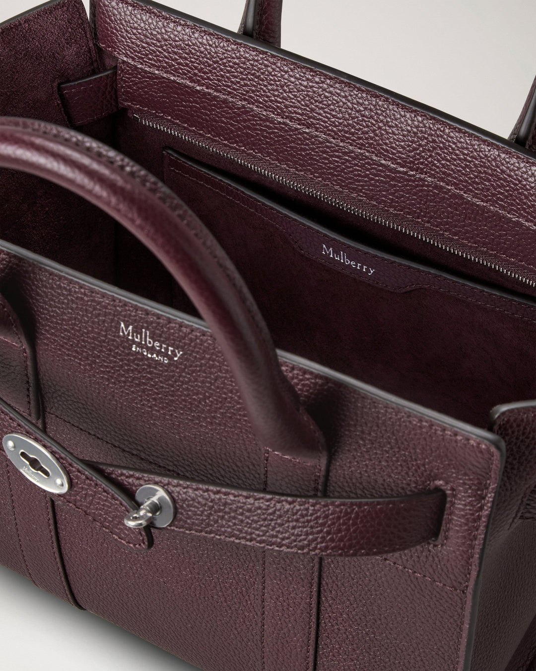 Mini Zipped Bayswater Small Classic Grain