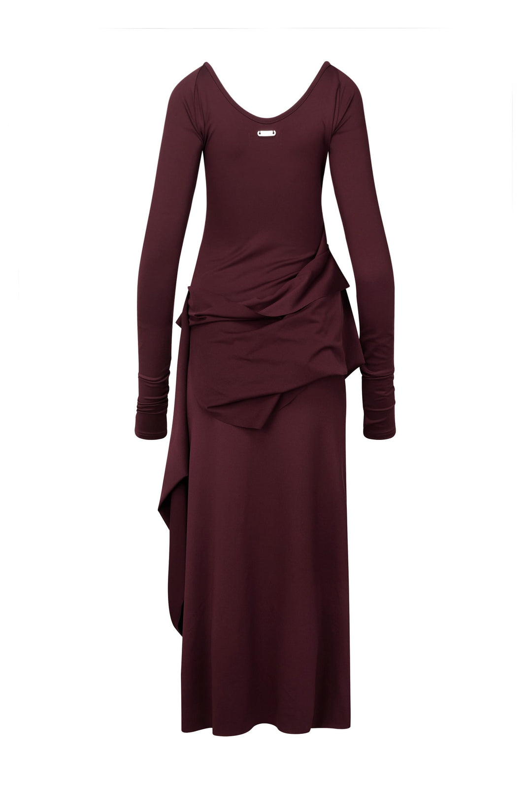Drop Maxi Dress Burgundy