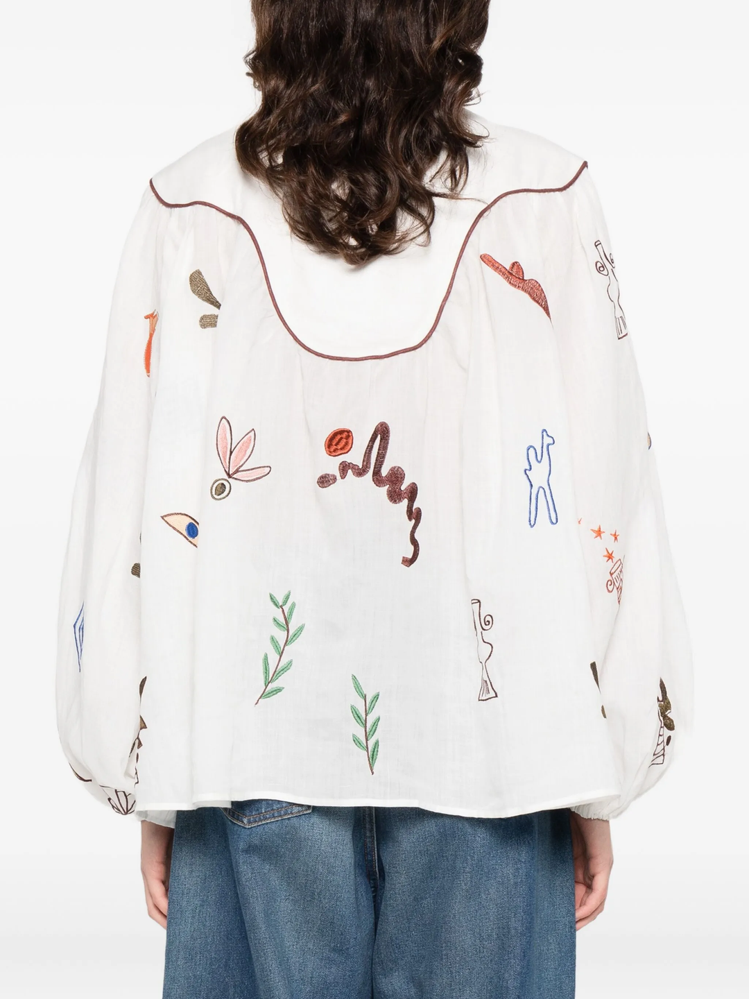 Mina Embroidered Blouse