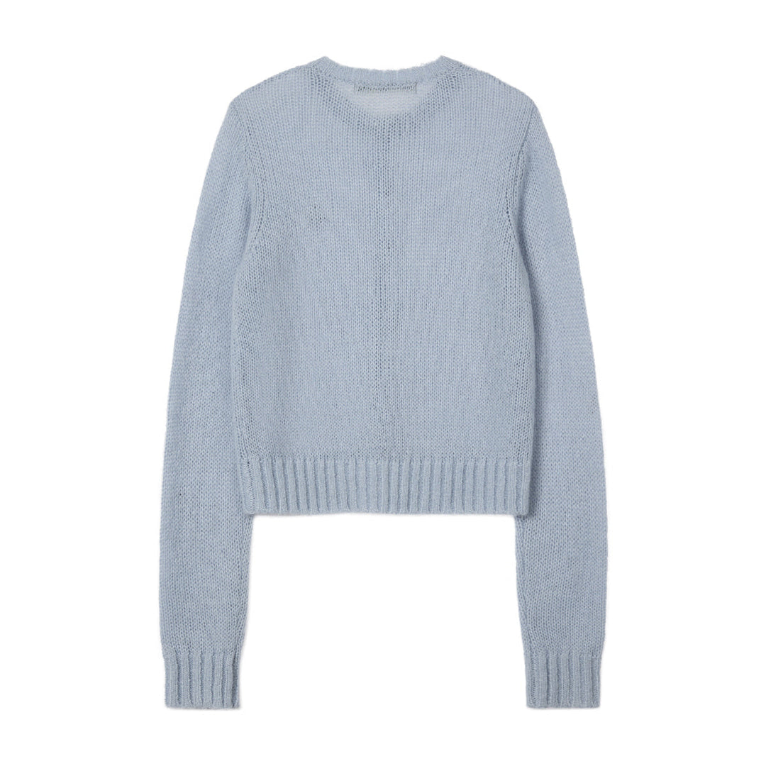 Button Hole Knit Cardigan