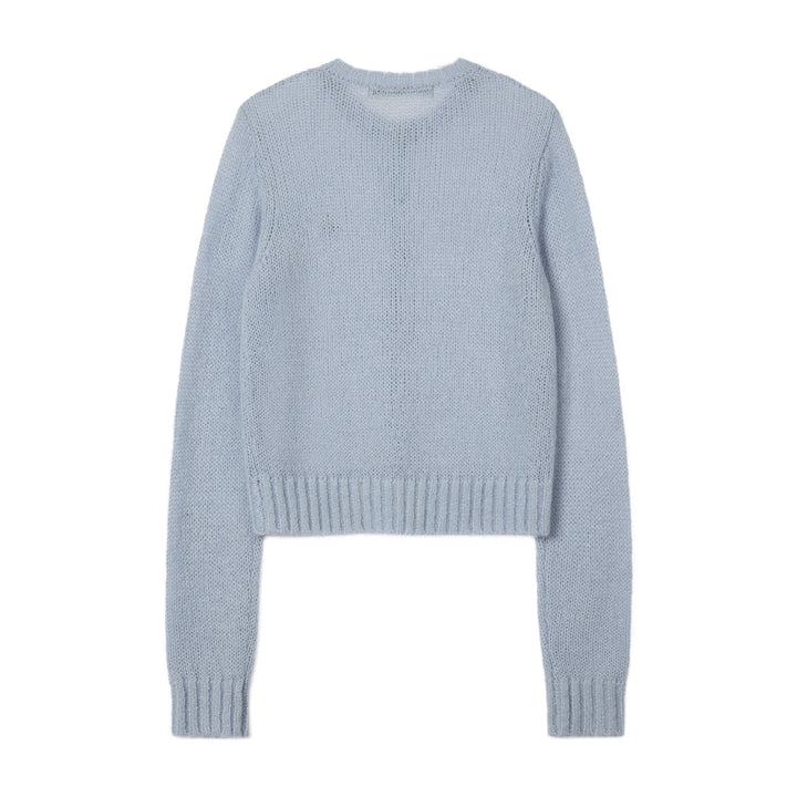 Button Hole Knit Cardigan
