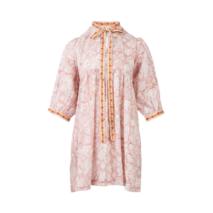 Delilah Dress Rose Gold