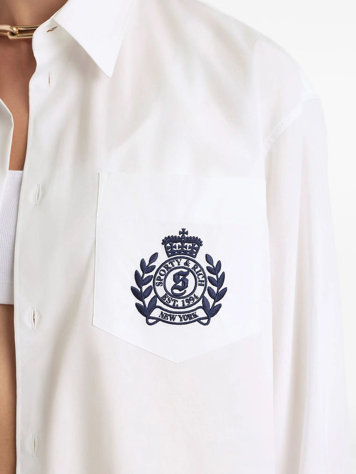 NY Crest Oversized Shirt