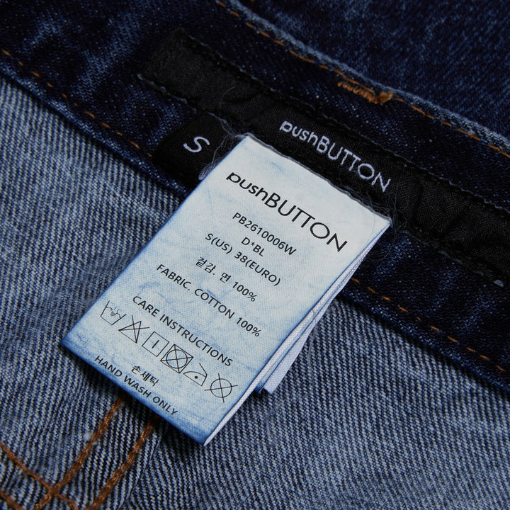 pushBUTTON Bermuda Denim Shorts – Available at Club 21, Official Retailer in Singapore, Malaysia & Thailand with Global Shipping Online