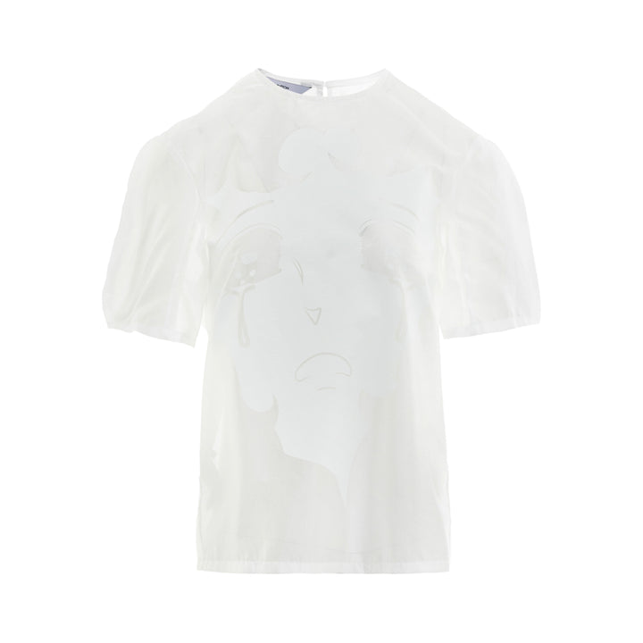 pushBUTTON White Crying Girl Printed Shirt – Available at Club 21, Official Retailer in Singapore, Malaysia & Thailand with Global Shipping Online