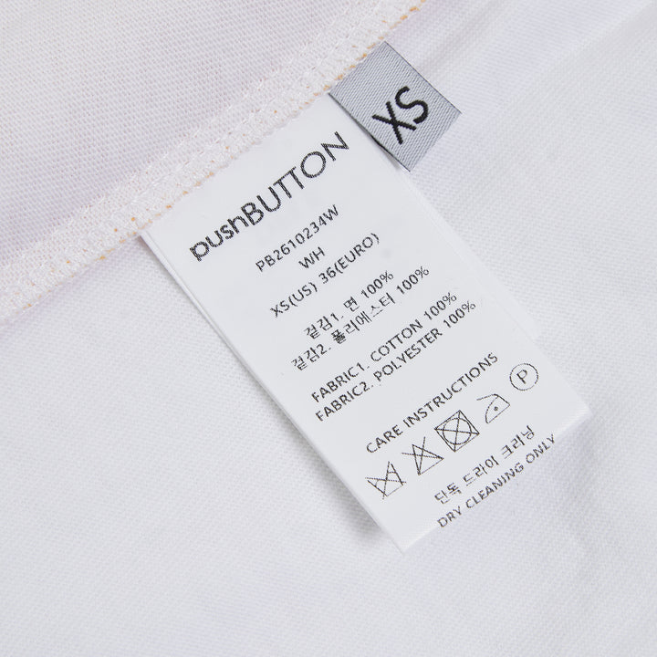 pushBUTTON White Crying Girl Slip Layered Top – Available at Club 21, Official Retailer in Singapore, Malaysia & Thailand with Global Shipping Online