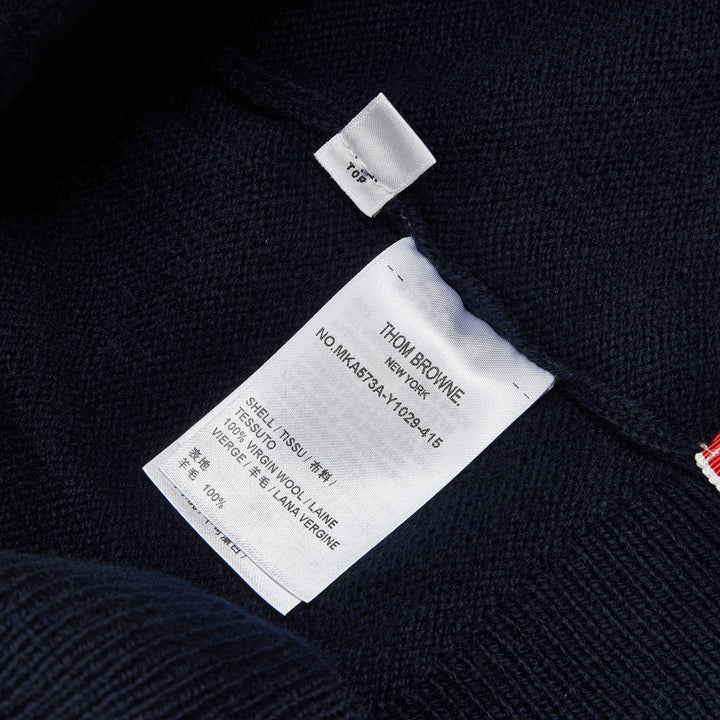 Thom Browne Holiday Hector Crew Neck Pullover – Available at Club 21, Official Retailer in Singapore, Malaysia & Thailand with Global Shipping Online