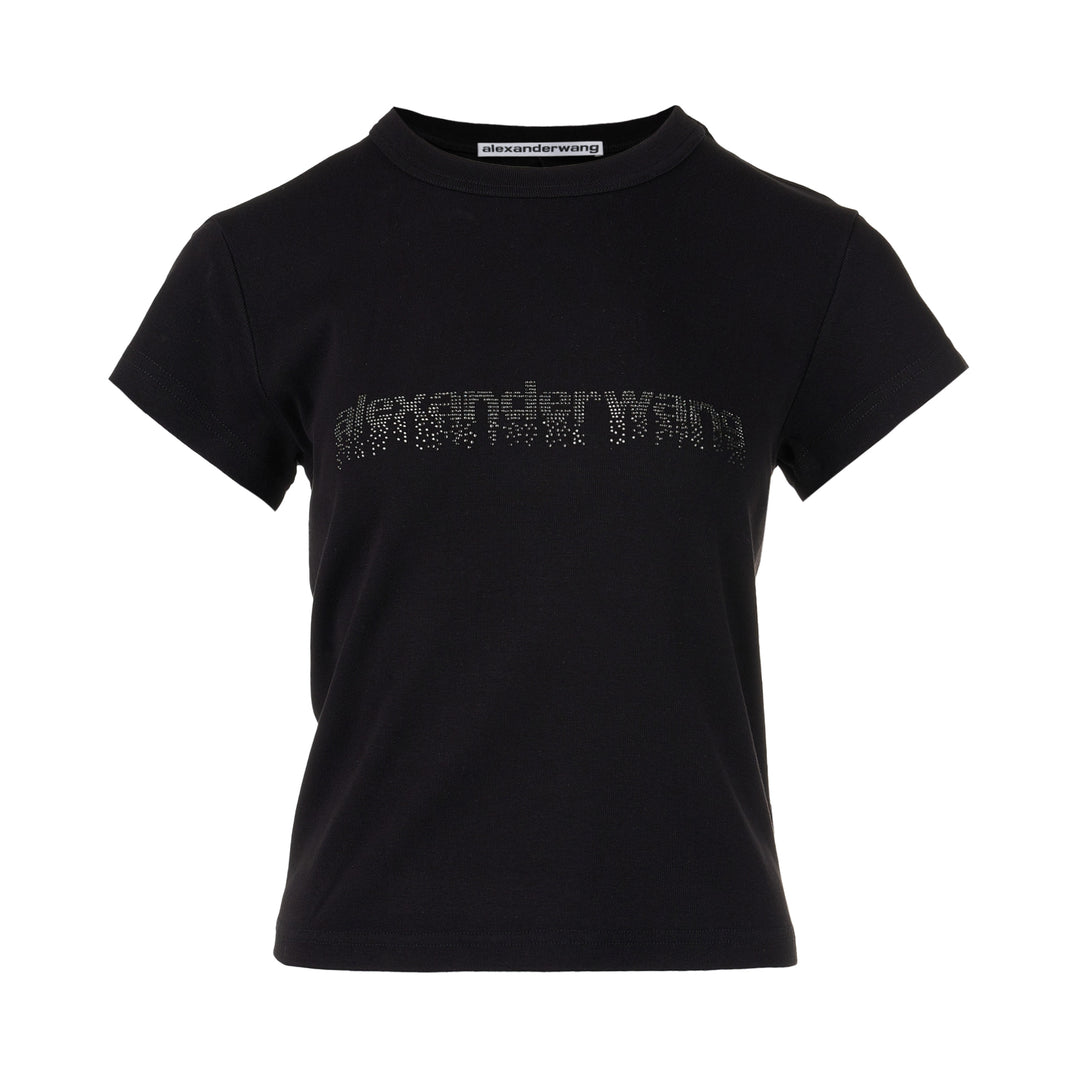 Baby Tee with Hotfix Graphic