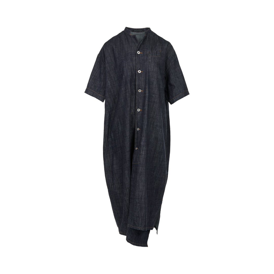 Half Sleeve Box Shirt Dress