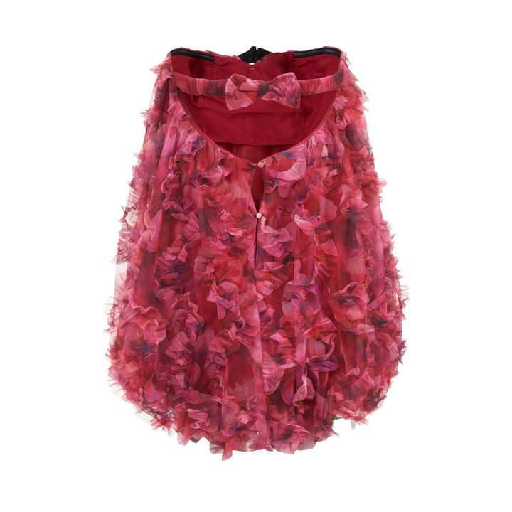 Multi Red Floral Dress