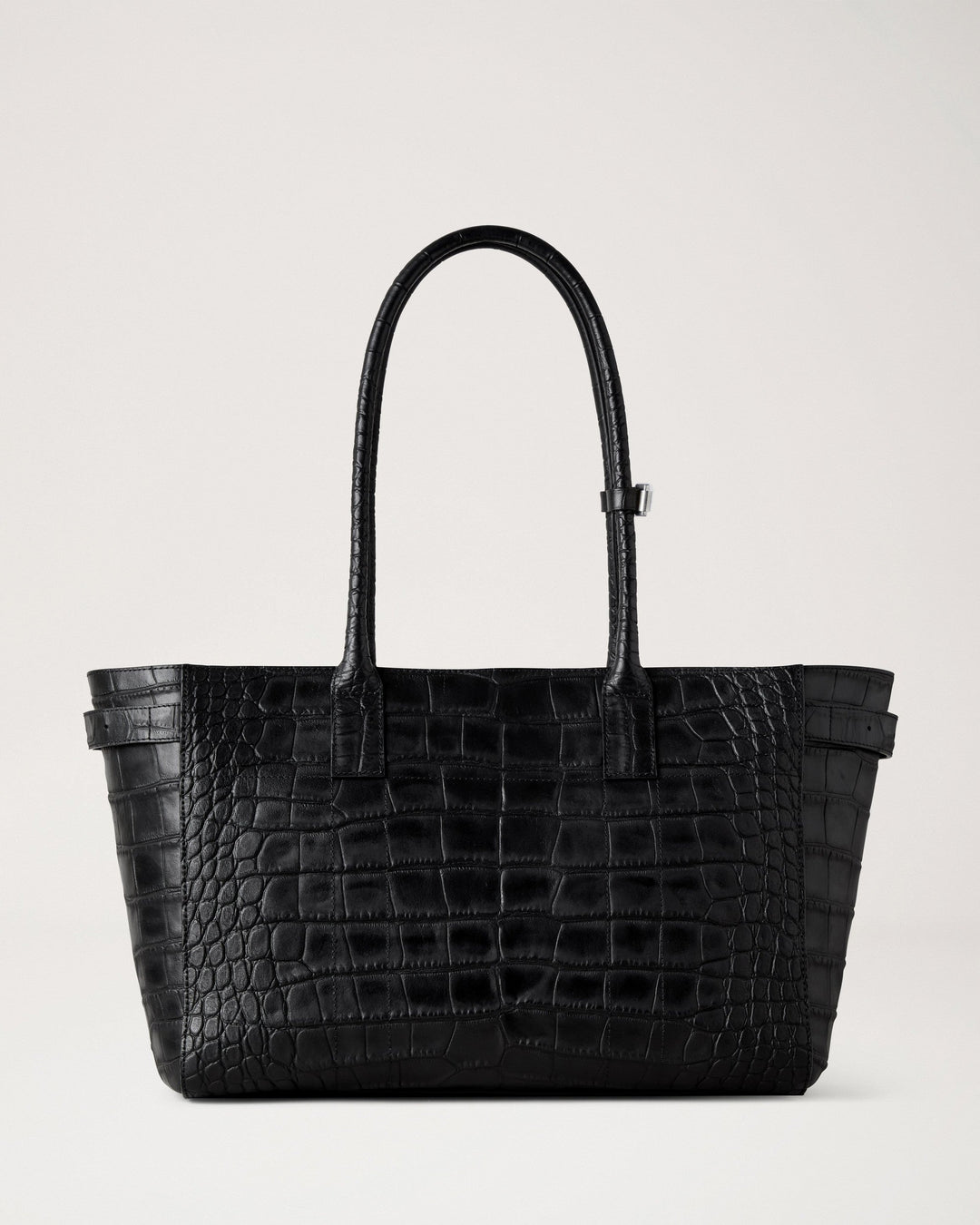 Buckle Bayswater Black Croc Natural Vegetable Tanned