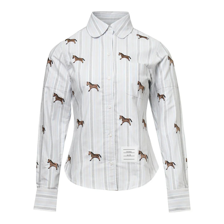 Classic Round Collar Shirt