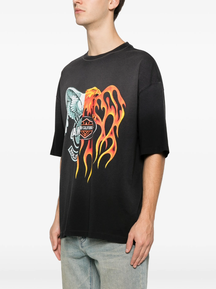 AMIRI Spliced Logo Tee