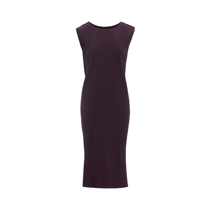 Fine Knit Pleats Dress