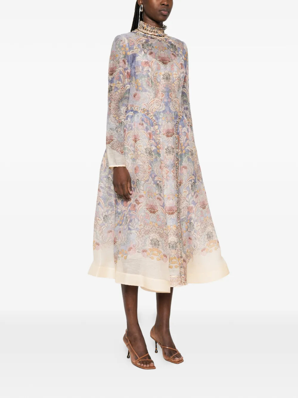 Rebellion Beaded Midi Dress