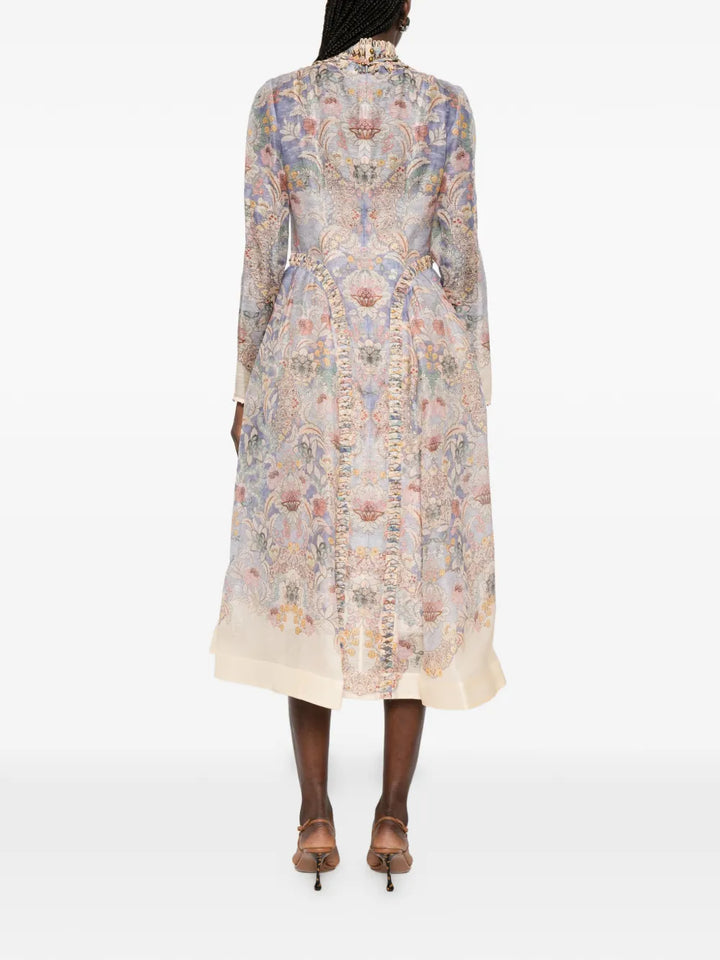 Rebellion Beaded Midi Dress