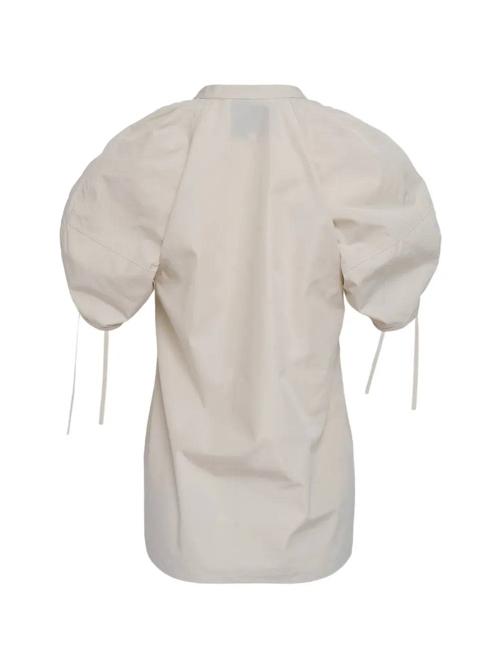 Ruched Sleeve V-Neck Top