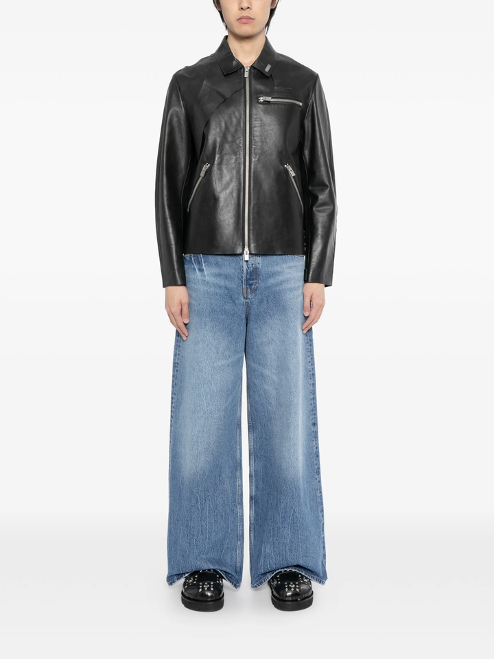 Surge Low Rise Wide Leg Jeans