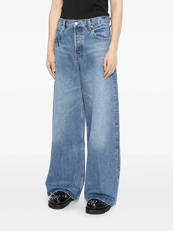 Surge Low Rise Wide Leg Jeans