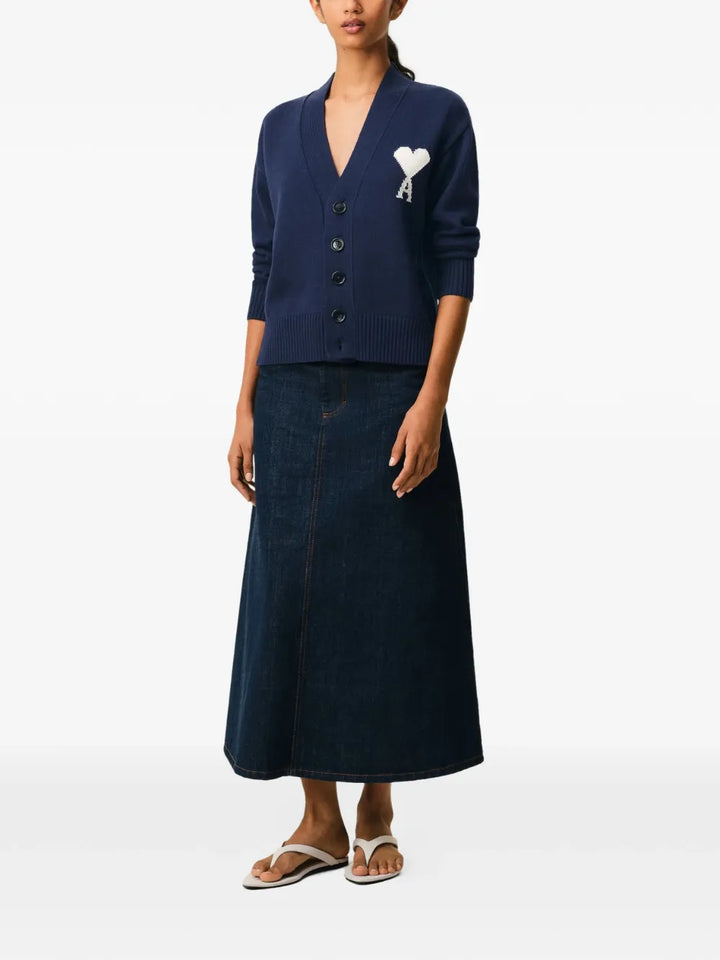 Quota Cardigan With Contrasted ADC