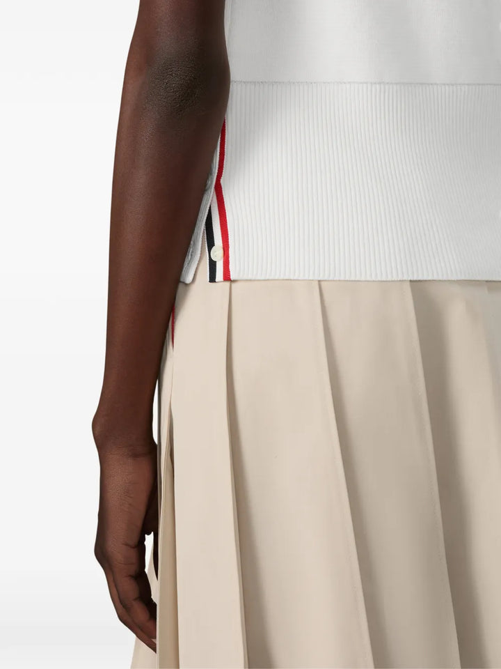 Milano Stitch Sleeveless Polo