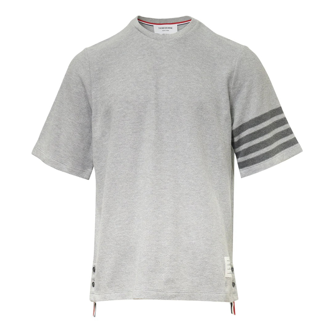 Short Sleeve Textured Pique Tee
