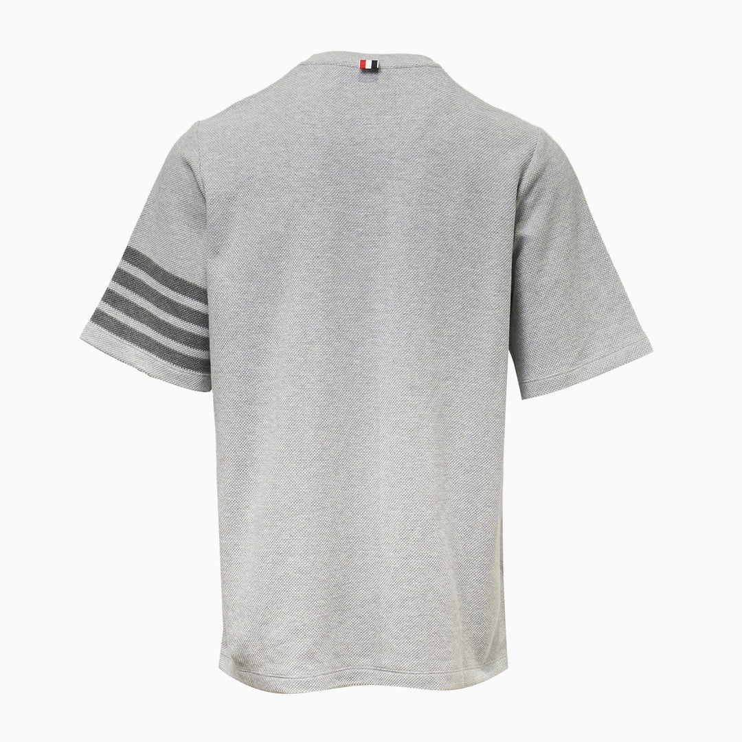 Short Sleeve Textured Pique Tee