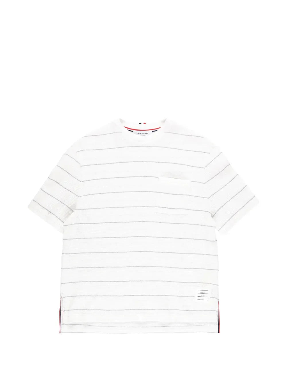 Textured Stripe Short Sleeve Tee