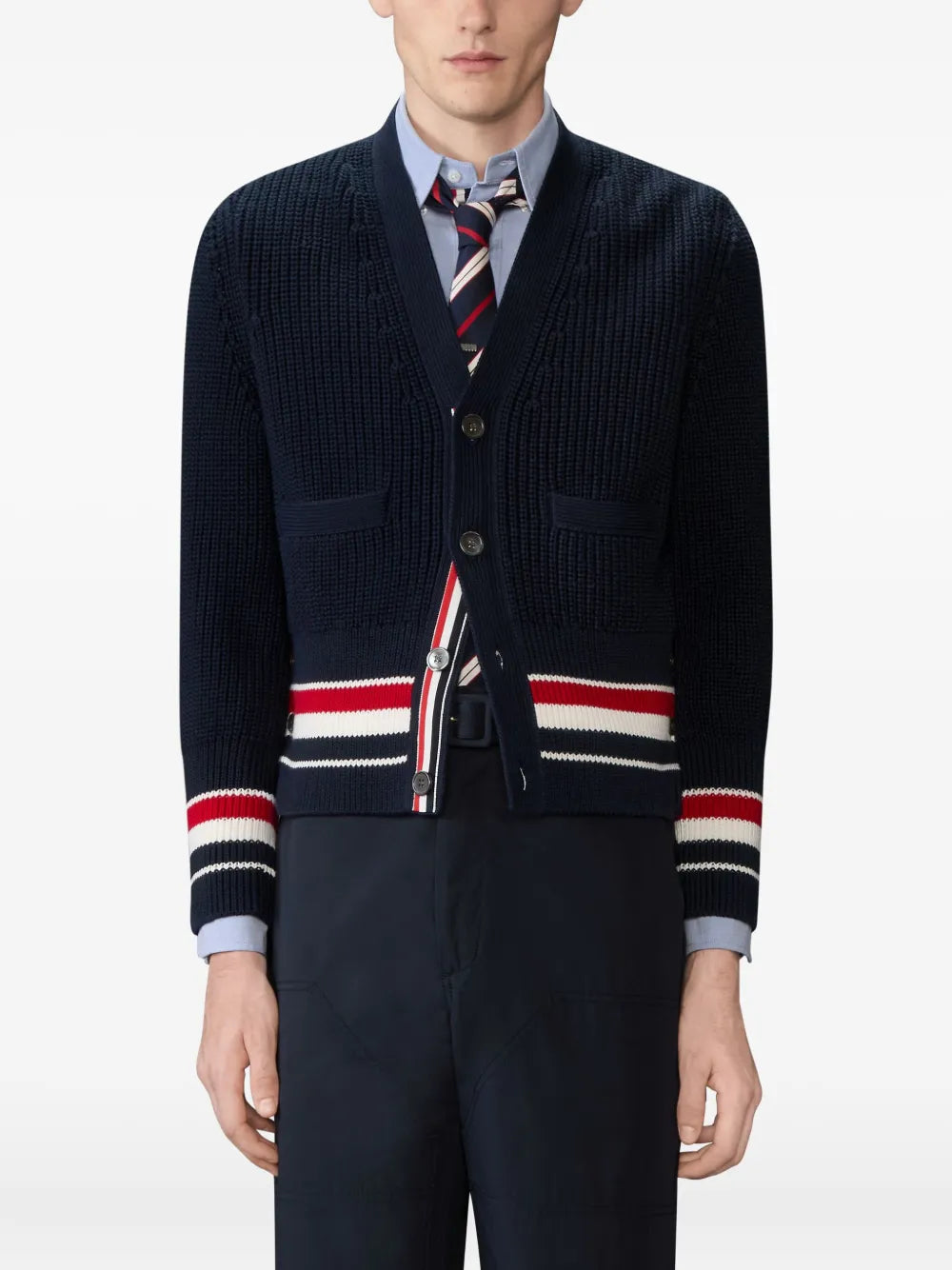 Classic V Neck Cardigan