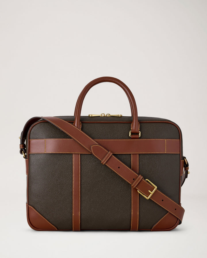 Heritage Briefcase Scotchgrain
