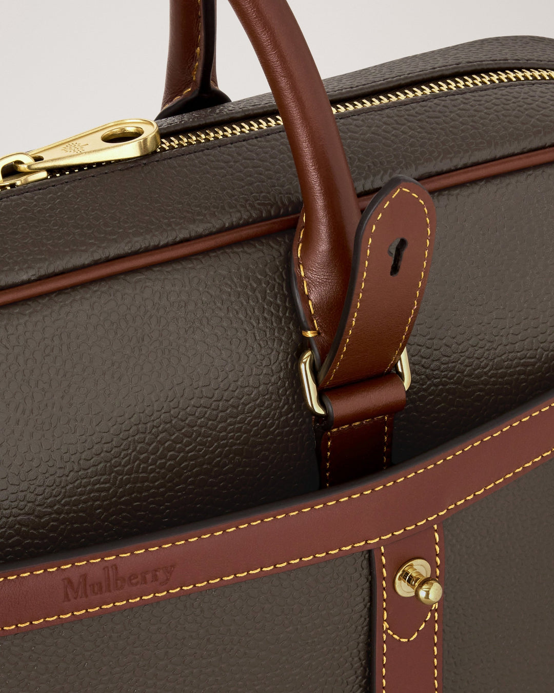 Heritage Briefcase Scotchgrain