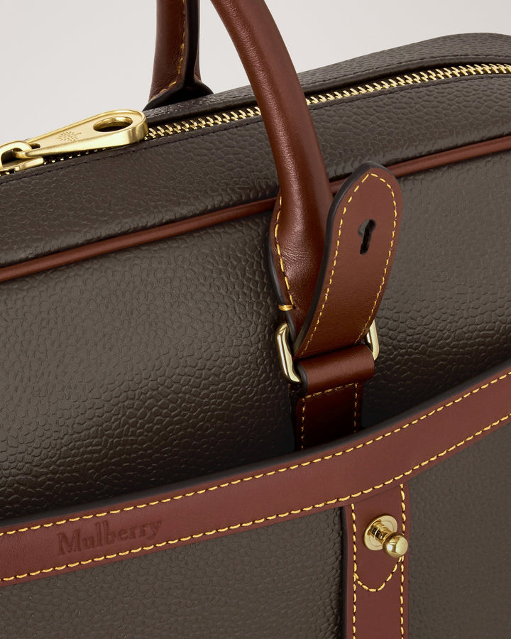 Heritage Briefcase Scotchgrain