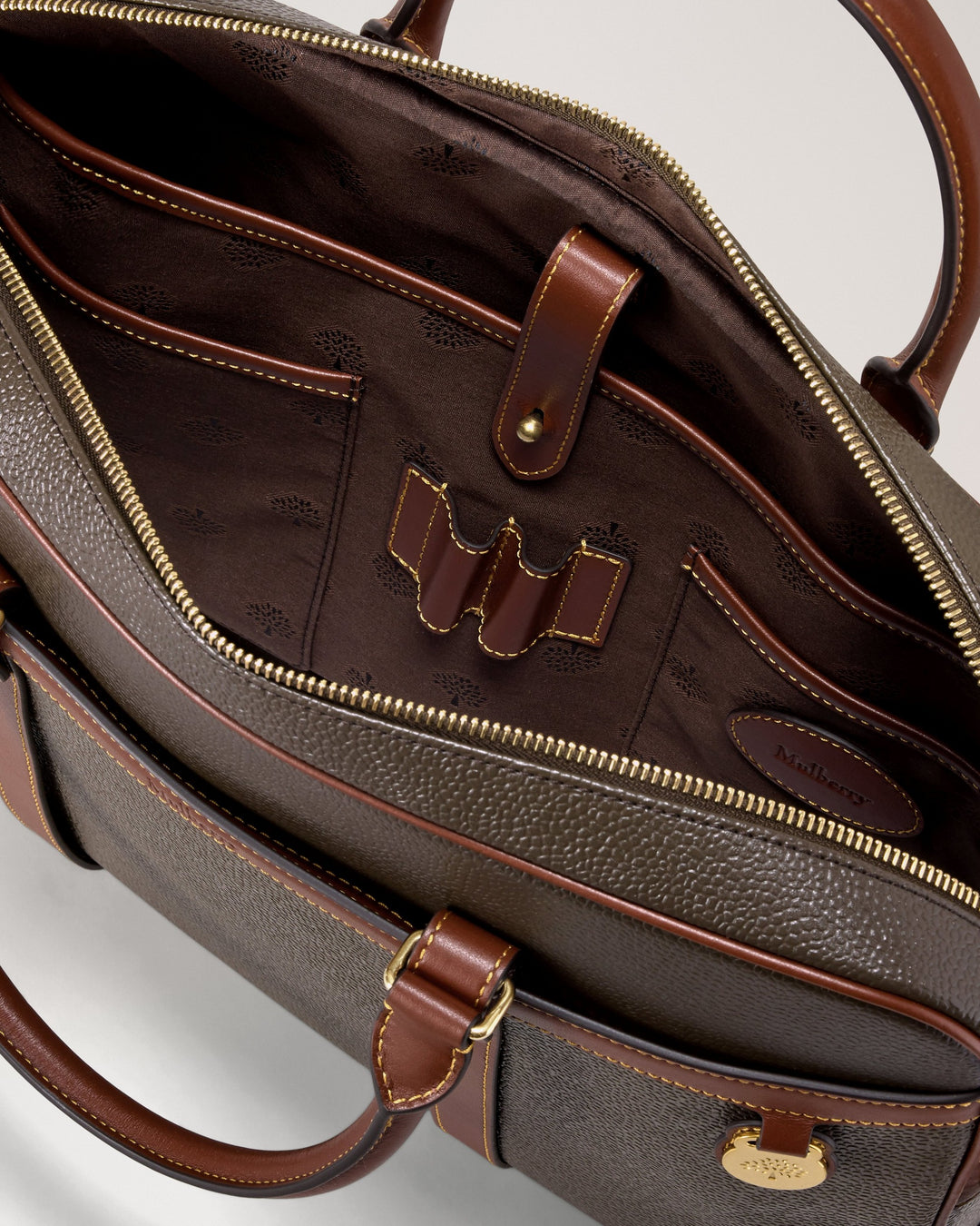 Heritage Briefcase Scotchgrain