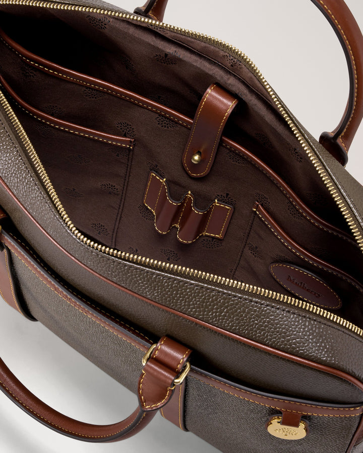 Heritage Briefcase Scotchgrain