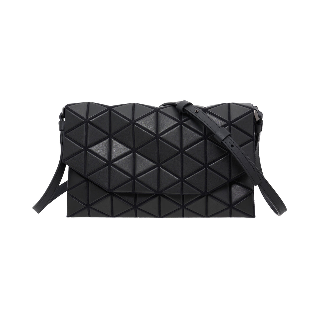 Solid Tonneau Matte Shoulder Bag