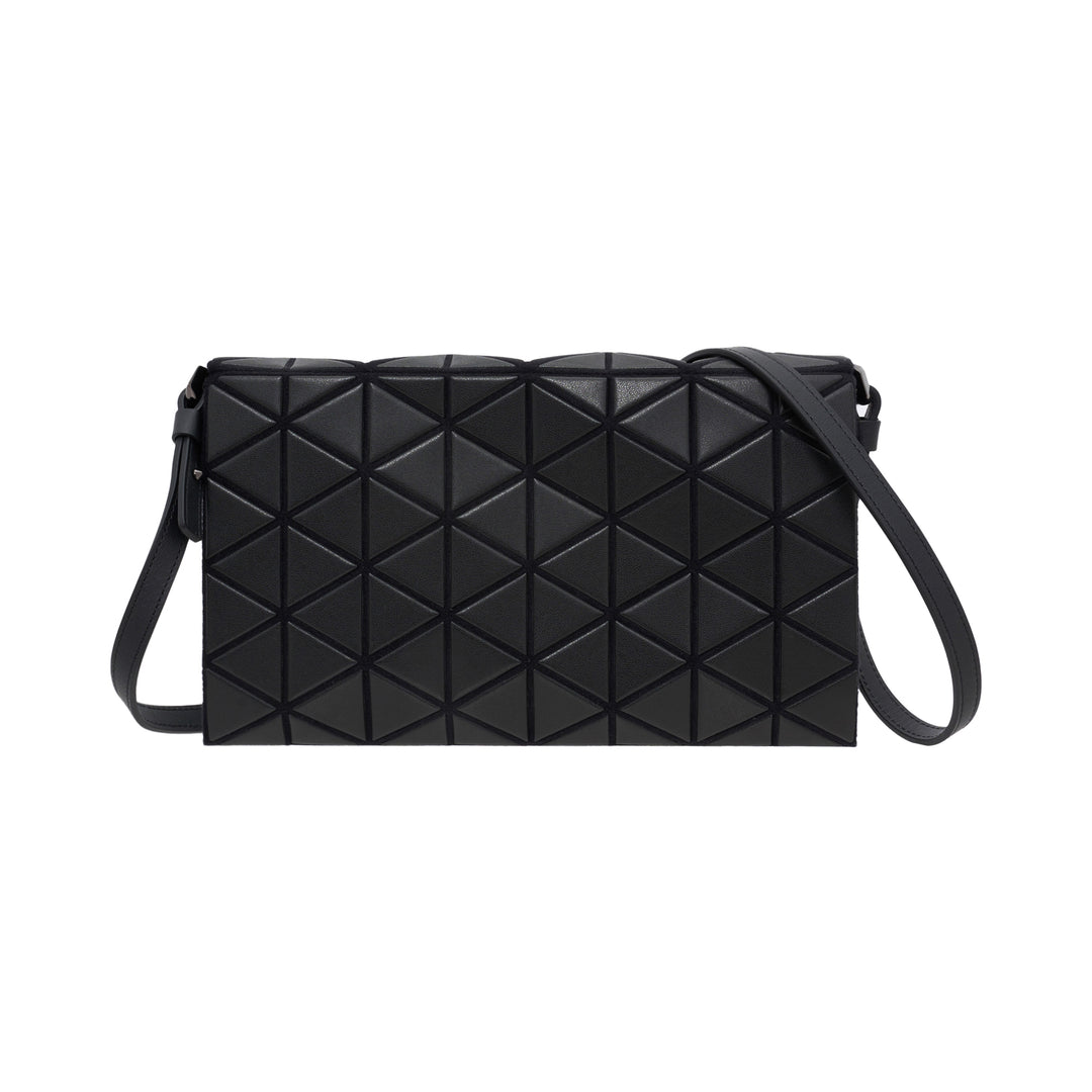 Solid Tonneau Matte Shoulder Bag