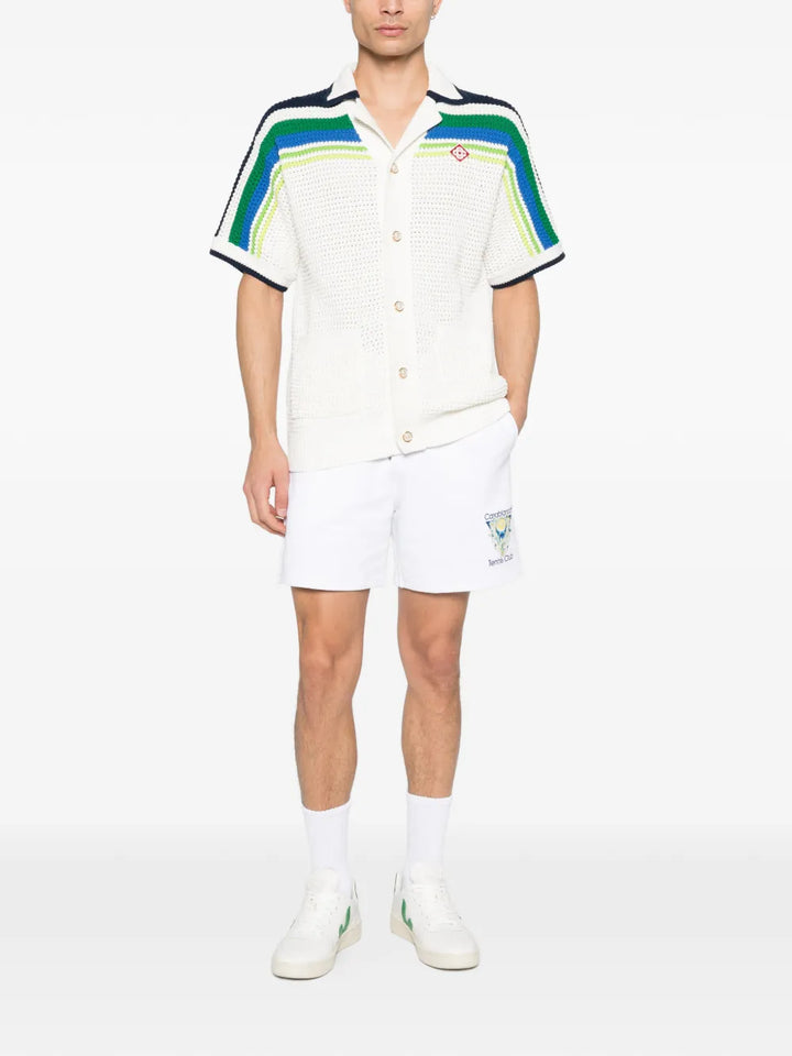 Applique Monogram Sweatshort